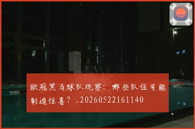 欧冠黑马球队观察:哪些队伍可能制造惊喜?_20260522161140